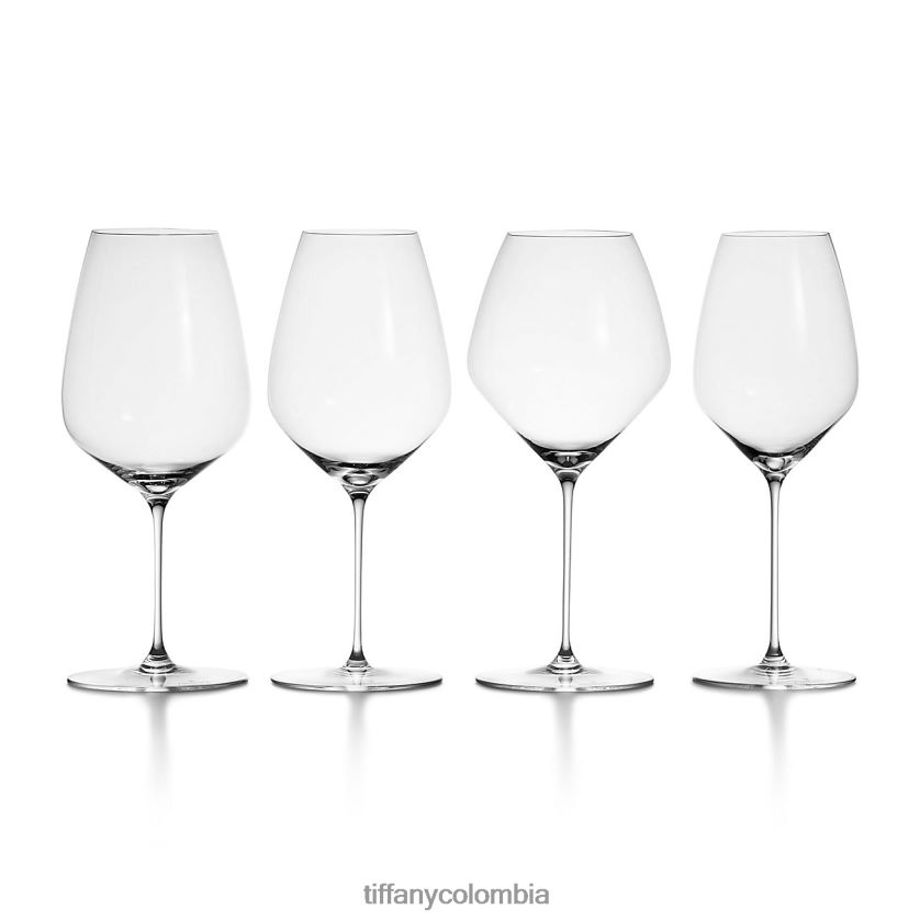 Tiffany copa de degustación unisexo 2J40B82189 decoración del hogar en cristal, juego de cuatro