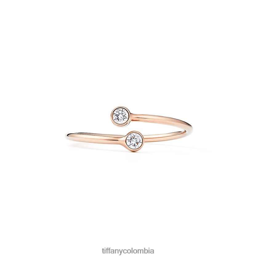 Tiffany anillo de aro de diamantes unisexo 2J40B81661 joyas