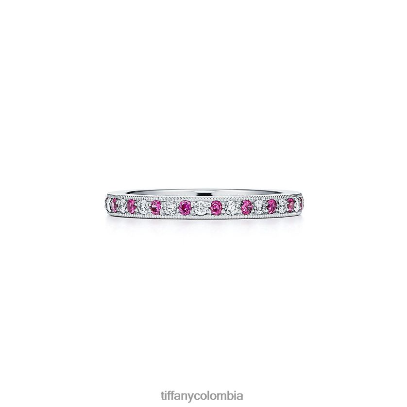 Tiffany anillo de banda unisexo 2J40B81817 joyas