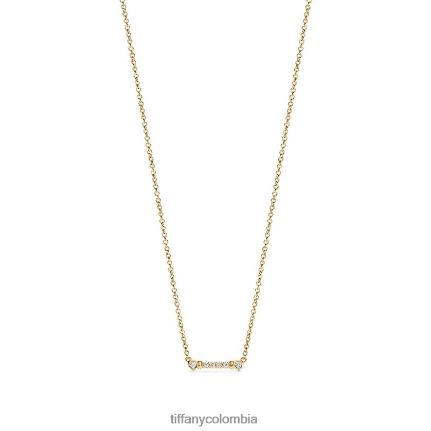 Tiffany colgante de barra clave unisexo 2J40B8691 joyas