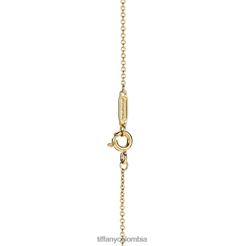 Tiffany colgante de barra clave unisexo 2J40B8691 joyas