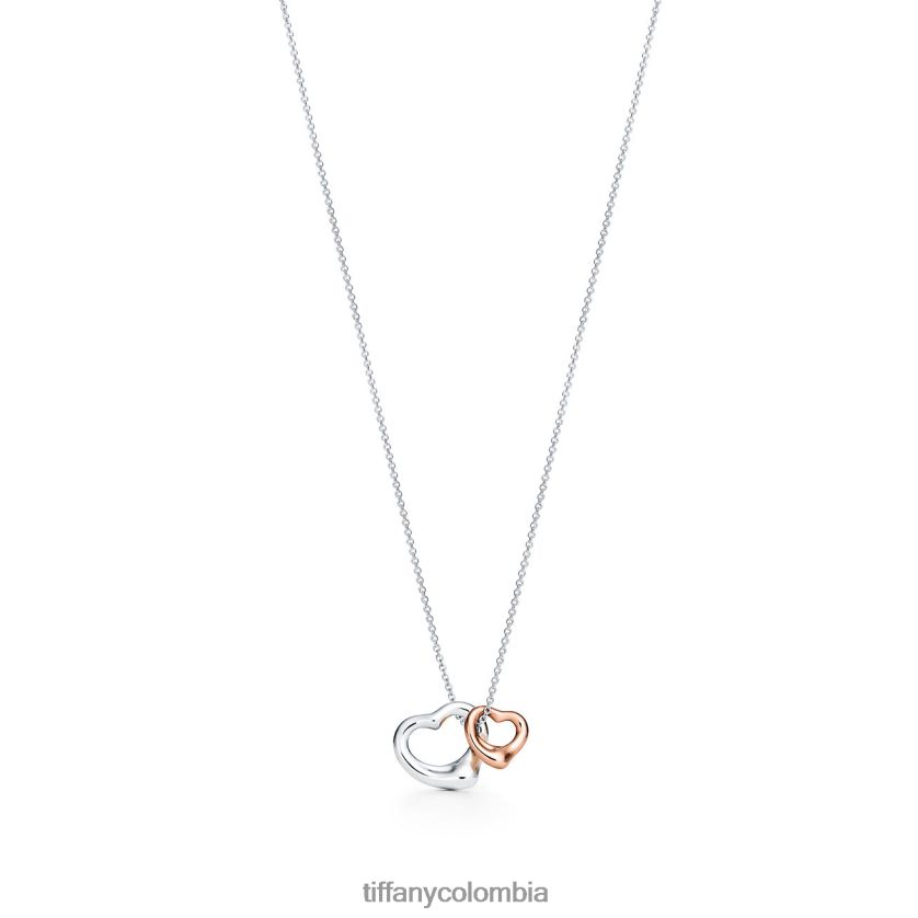 Tiffany colgante de corazón abierto unisexo 2J40B822 joyas - Haga un click en la imagen para cerrar