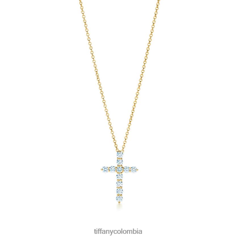 Tiffany colgante de cruz unisexo 2J40B8588 joyas