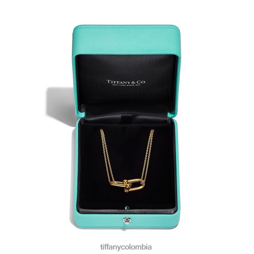 Tiffany colgante de doble enlace unisexo 2J40B834 joyas