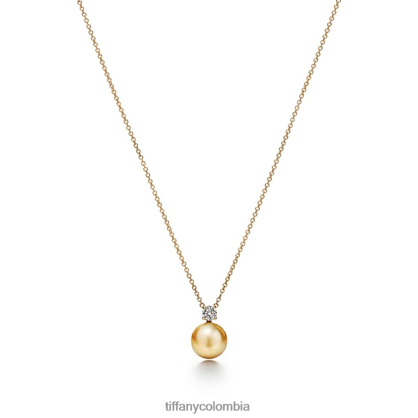 Tiffany colgante de perlas unisexo 2J40B8522 joyas