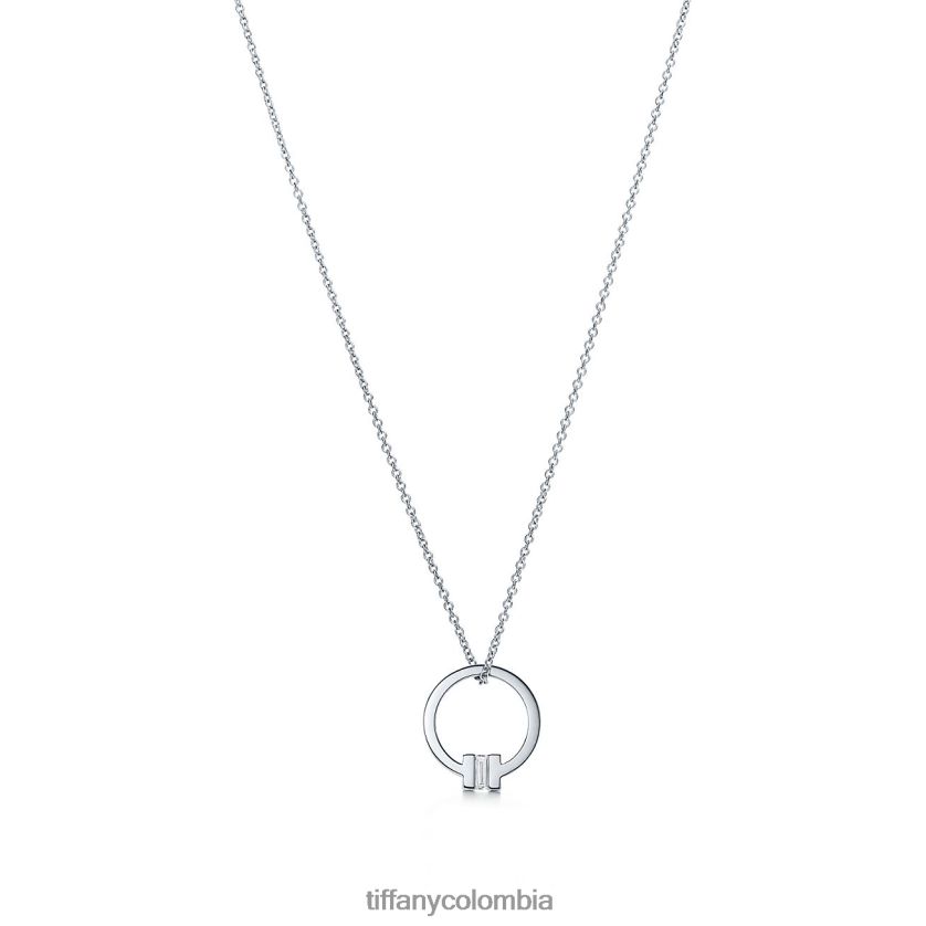 Tiffany colgante unisexo 2J40B8359 joyas en oro blanco de 18k con un diamante baguette - Haga un click en la imagen para cerrar