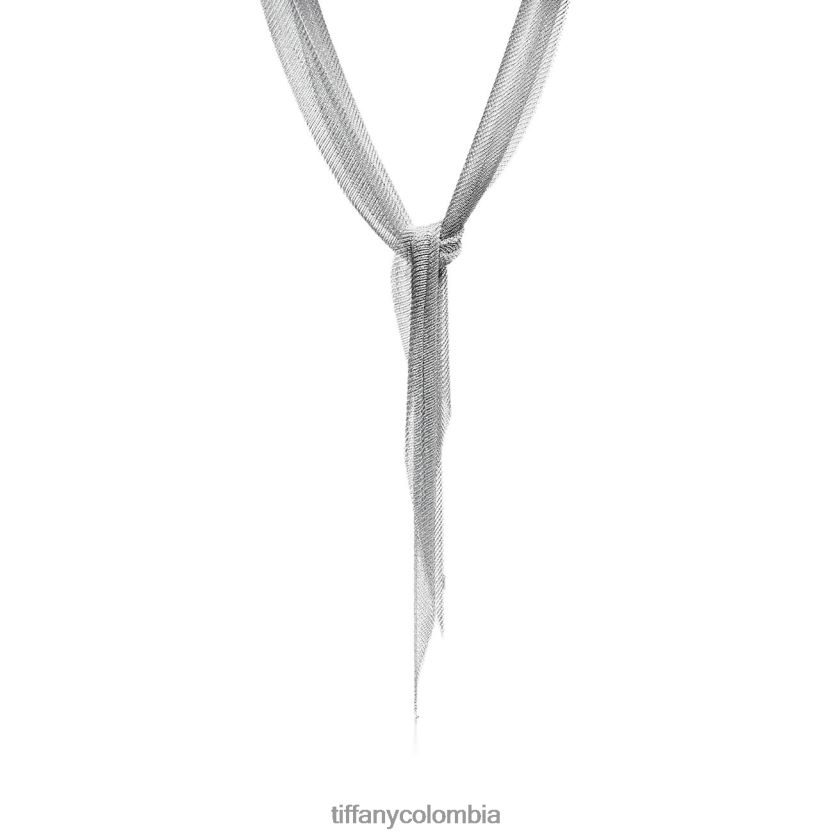 Tiffany collar de bufanda de malla unisexo 2J40B8268 joyas
