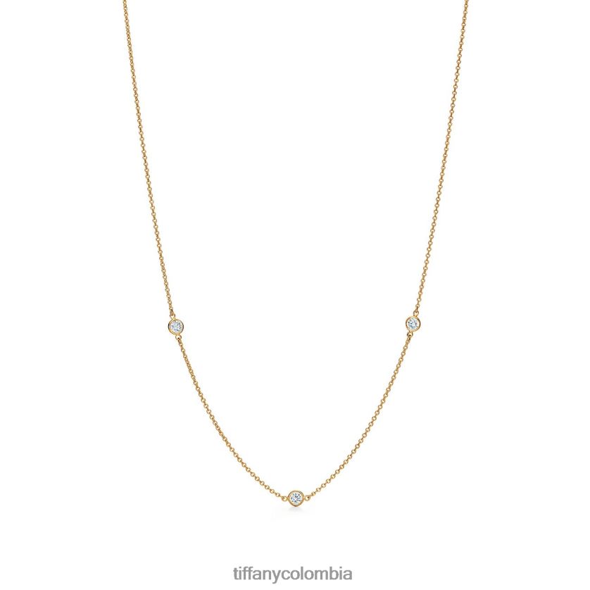 Tiffany collar de diamantes cortados a medida unisexo 2J40B8287 joyas - Haga un click en la imagen para cerrar