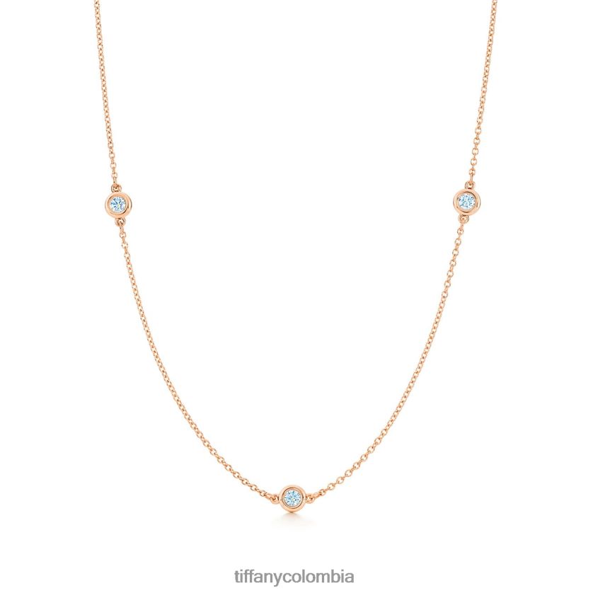Tiffany collar de diamantes cortados a medida unisexo 2J40B8330 joyas - Haga un click en la imagen para cerrar
