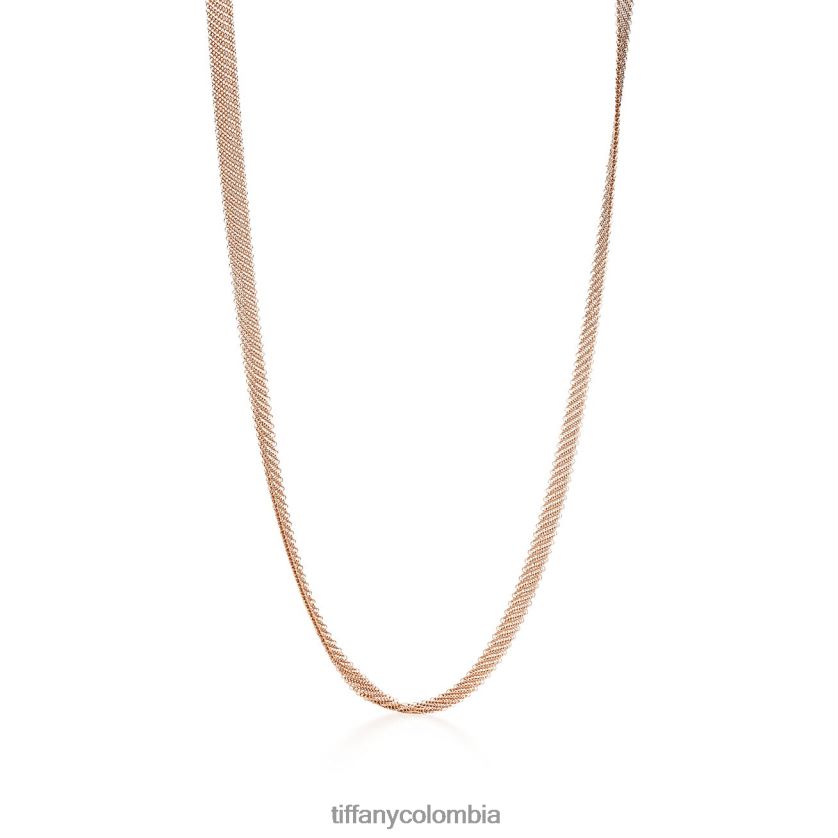 Tiffany collar de malla unisexo 2J40B8119 joyas