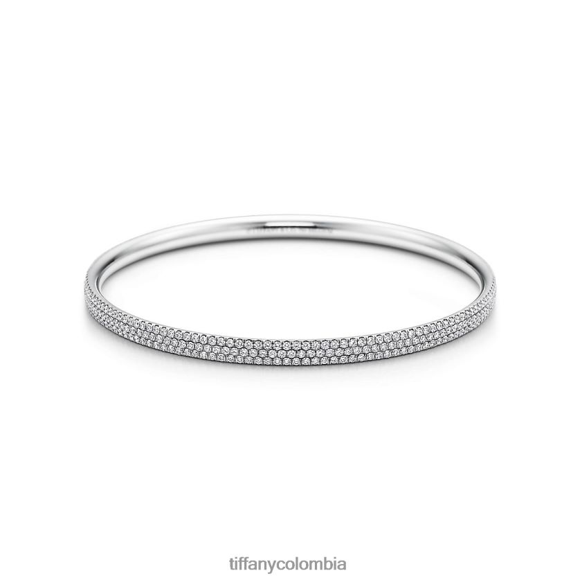 Tiffany brazalete de tres hileras unisexo 2J40B81086 joyas