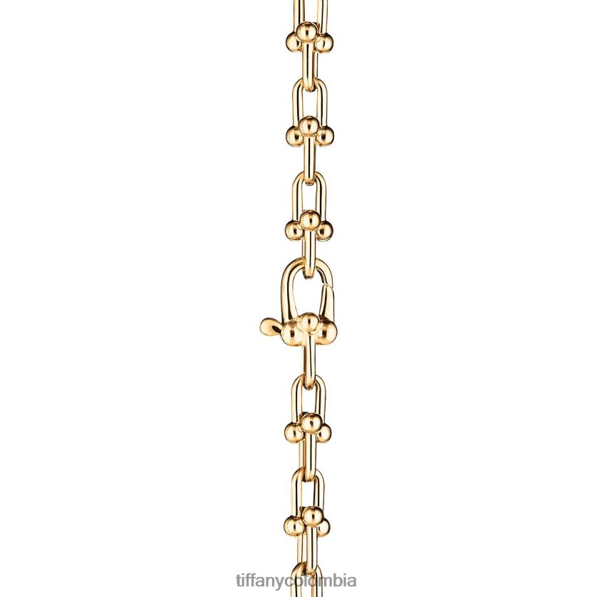Tiffany pulsera de micro eslabones unisexo 2J40B81099 joyas en oro amarillo