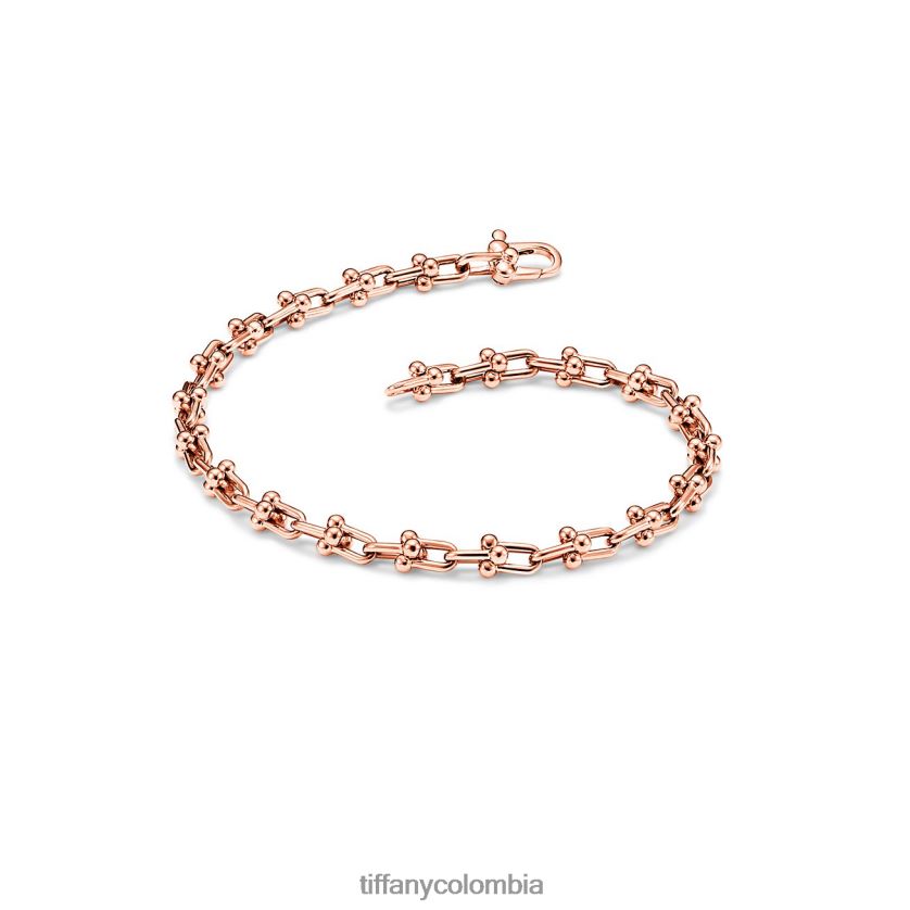 Tiffany pulsera de micro eslabones unisexo 2J40B81100 joyas en oro rosa