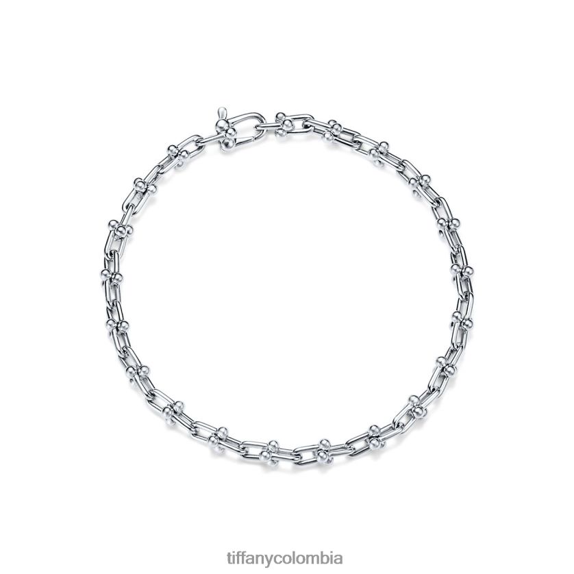 Tiffany pulsera de micro eslabones unisexo 2J40B81182 joyas en plata de ley