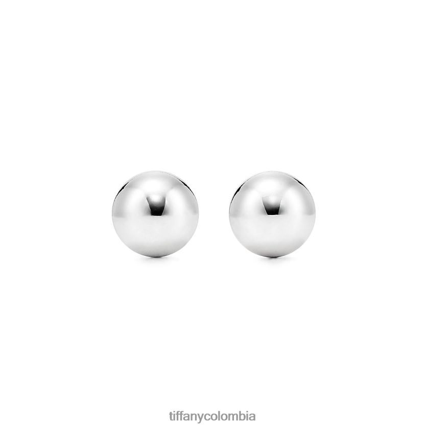 Tiffany pendientes de bolas unisexo 2J40B8909 joyas en plata, 8 mm - Haga un click en la imagen para cerrar